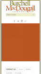 Mobile Screenshot of burchellmacdougall.com